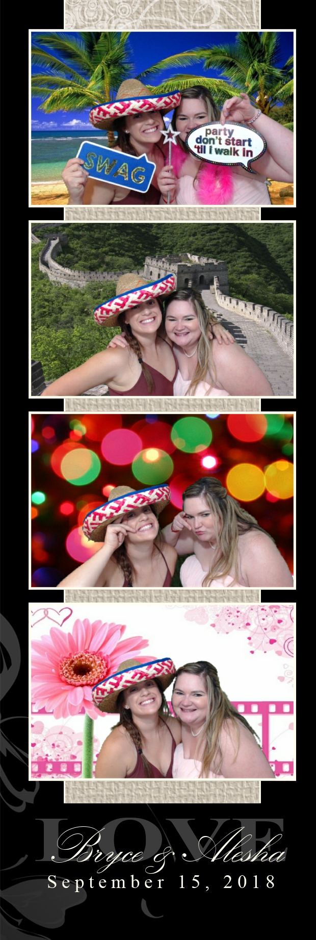 Alesha and Bryce's Wedding | View more photos from the event at gallery.photoboothbillings.com/u/PhotoBoothBillings/Alesha-and-Bryces-Wedding